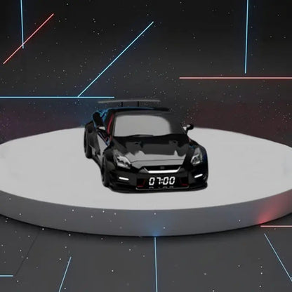 ساعة منبه على شكل سيارة خارقة