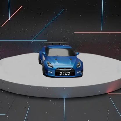 ساعة منبه على شكل سيارة خارقة